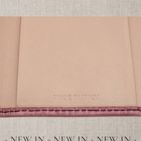 Prada Leather Key Holder Wallet with Bow Detail in Pink - Picture 10 of 12